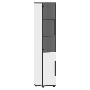 Шкаф высокий USTO UHCS 38.2, белый, 384х365х1975 мм